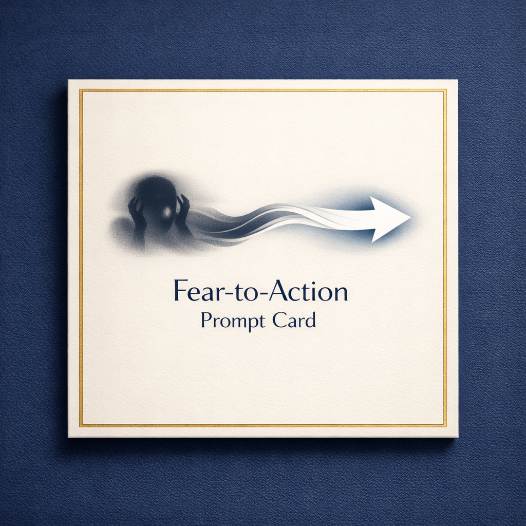 Fear-to-Action Prompt Card