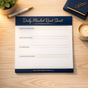 Daily Mindset Reset Sheet
